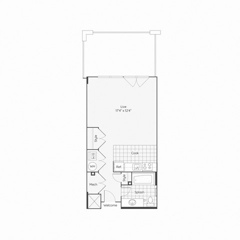 S1 Studio_589sqft